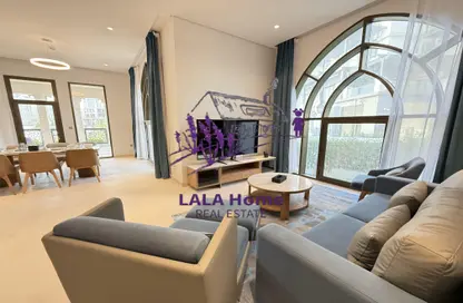 Apartment - 2 Bedrooms - 4 Bathrooms for rent in La Plage Centrale - La Plage - The Pearl Island - Doha