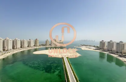 دوبلكس - 3 غرف نوم - 5 حمامات للايجار في فيفا غرب - فيفا بحرية - جزيرة اللؤلؤة - الدوحة