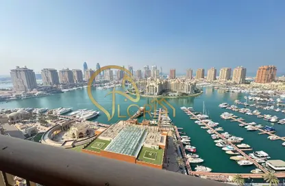 Apartment - 2 Bedrooms - 3 Bathrooms for sale in East Porto Drive - Porto Arabia - The Pearl Island - Doha Apartment - 2 Bedrooms - 3 Bathrooms for sale in East Porto Drive - Porto Arabia - The Pearl Island - Doha