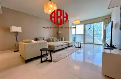 Living Room image for: Apartment - 2 Bedrooms - 3 Bathrooms for rent in Marina 9 Residences - Marina District - Lusail, Image 1