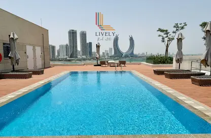Apartment - 1 Bedroom - 2 Bathrooms for rent in Gewan Island - The Pearl Island - Doha