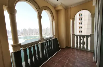 Apartment - 1 Bedroom - 2 Bathrooms for rent in Viva West - Viva Bahriyah - The Pearl Island - Doha