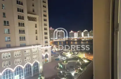 Apartment - Studio - 1 Bathroom for rent in Viva West - Viva Bahriyah - The Pearl Island - Doha