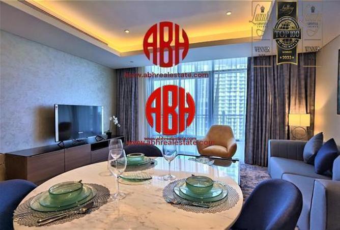 Apartment - 1 Bedroom - 1 Bathroom for rent in Tower 9 - Abraj Quartiers - The Pearl Island - Doha