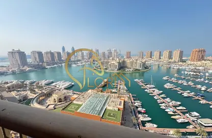 Apartment - 2 Bedrooms - 3 Bathrooms for sale in East Porto Drive - Porto Arabia - The Pearl Island - Doha
