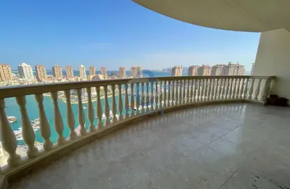 Apartment - 3 Bedrooms - 5 Bathrooms for rent in East Porto Drive - Porto Arabia - The Pearl Island - Doha