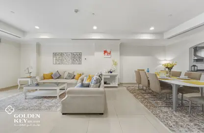 شقة - غرفة نوم - 2 حمامات للايجار في طريق بورتو الغربي - بورتو أرابيا - جزيرة اللؤلؤة - الدوحة