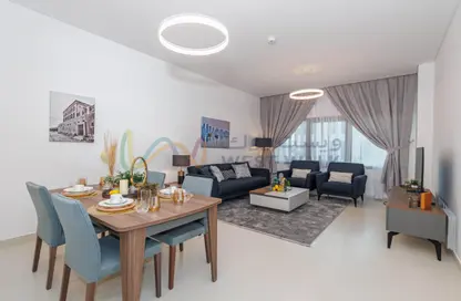 Living / Dining Room image for: Apartment - 2 Bedrooms - 3 Bathrooms for rent in West Walk - Al Waab - Doha, Image 1