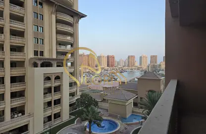 Apartment - 2 Bedrooms - 3 Bathrooms for rent in East Porto Drive - Porto Arabia - The Pearl Island - Doha