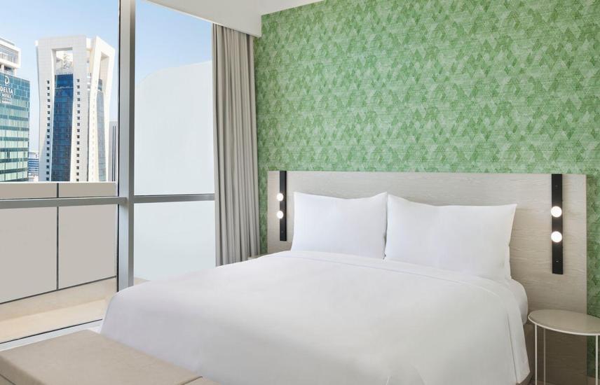 Hotel Apartments for Rent in Element by Westin West Bay Doha Sea View