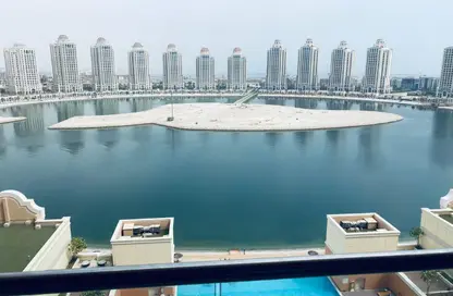 شقة - غرفة نوم - 2 حمامات للايجار في ابراج المتحدة - فيفا بحرية - جزيرة اللؤلؤة - الدوحة