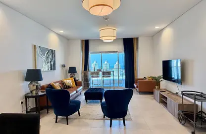 Apartment - 1 Bedroom - 2 Bathrooms for rent in Tower 29 - Viva Bahriyah - The Pearl Island - Doha