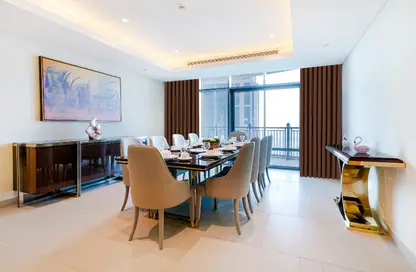 Penthouse - 3 Bedrooms - 4 Bathrooms for rent in Abraj Bay - Abraj Quartiers - The Pearl Island - Doha
