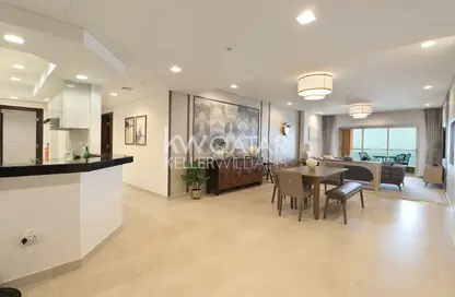 Apartment - 2 Bedrooms - 3 Bathrooms for rent in Viva East - Viva Bahriyah - The Pearl Island - Doha