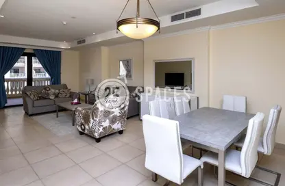 Apartment - 1 Bedroom - 2 Bathrooms for rent in West Porto Drive - Porto Arabia - The Pearl Island - Doha Apartment - 1 Bedroom - 2 Bathrooms for rent in West Porto Drive - Porto Arabia - The Pearl Island - Doha