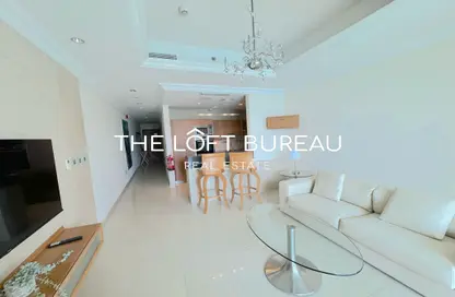 Apartment - 1 Bedroom - 1 Bathroom for rent in Viva West - Viva Bahriyah - The Pearl Island - Doha