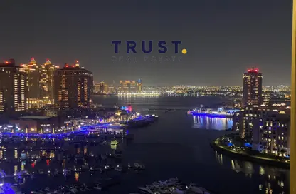 Apartment - 2 Bedrooms - 3 Bathrooms for rent in West Porto Drive - Porto Arabia - The Pearl Island - Doha
