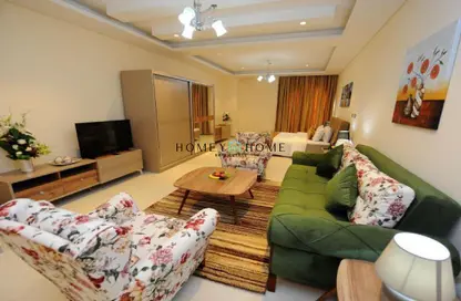 Living Room image for: Apartment - 1 Bathroom for rent in Al Hilal - Al Hilal - Doha, Image 1