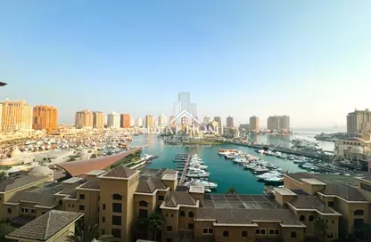 شقة - 3 غرف نوم - 5 حمامات للبيع في طريق بورتو الغربي - بورتو أرابيا - جزيرة اللؤلؤة - الدوحة