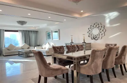 شقة - 2 غرف نوم - 3 حمامات للايجار في طريق بورتو الشرقي - بورتو أرابيا - جزيرة اللؤلؤة - الدوحة