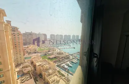 Apartment - 1 Bedroom - 2 Bathrooms for sale in Tower 14 - Porto Arabia - The Pearl Island - Doha