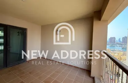 Apartment - 1 Bedroom - 2 Bathrooms for rent in Porto Arabia - The Pearl Island - Doha