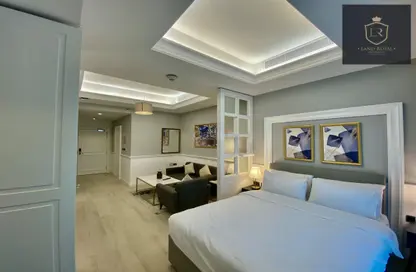 Room / Bedroom image for: Apartment - 2 Bathrooms for sale in Al Sadd Road - Al Sadd - Doha, Image 1