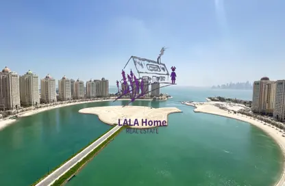 Penthouse - 7 Bedrooms - 7+ Bathrooms for rent in Viva Central - Viva Bahriyah - The Pearl Island - Doha