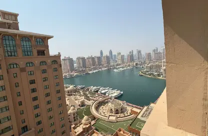 Apartment - 1 Bedroom - 2 Bathrooms for rent in Tower 28 - Porto Arabia - The Pearl Island - Doha