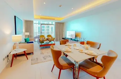 Apartment - 1 Bedroom - 2 Bathrooms for rent in Abraj Bay - Abraj Quartiers - The Pearl Island - Doha