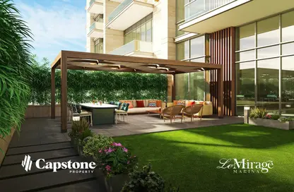 Outdoor Building image for: Apartment - 1 Bedroom - 2 Bathrooms for sale in Marina Tower 12 - Marina District - Lusail, Image 1