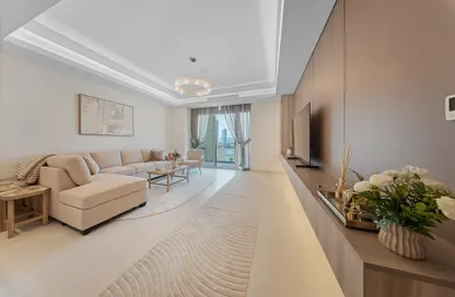 Apartment - 1 Bedroom - 2 Bathrooms for rent in Crystal Residence - Gewan Island - The Pearl Island - Doha