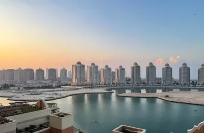 Apartment - 1 Bedroom - 2 Bathrooms for rent in Viva West - Viva Bahriyah - The Pearl Island - Doha