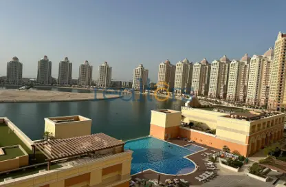 Apartment - 1 Bedroom - 2 Bathrooms for rent in Al Mutahidah Tower - Viva Bahriyah - The Pearl Island - Doha