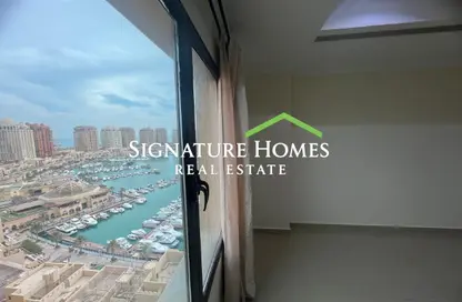 شقة - غرفة نوم - 2 حمامات للايجار في برج 13 - بورتو أرابيا - جزيرة اللؤلؤة - الدوحة
