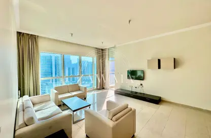 شقق فندقية - 2 غرف نوم - 2 حمامات للايجار في برج وست باي - الخليج الجنوبي - الخليج الغربي - الدوحة