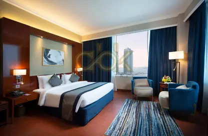 شقة - غرفة نوم - 1 حمام للايجار في برج وست باي - الخليج الجنوبي - الخليج الغربي - الدوحة