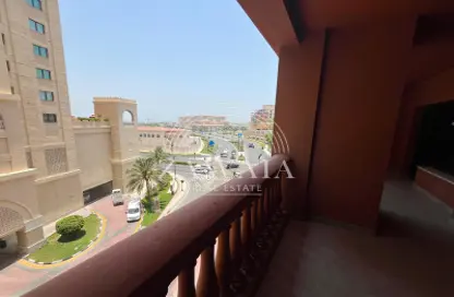 Apartment - 1 Bedroom - 2 Bathrooms for rent in East Porto Drive - Porto Arabia - The Pearl Island - Doha Apartment - 1 Bedroom - 2 Bathrooms for rent in East Porto Drive - Porto Arabia - The Pearl Island - Doha