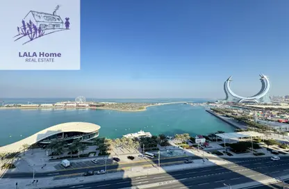 Apartment - 2 Bedrooms - 3 Bathrooms for rent in Marina Residences 195 - Marina District - Lusail