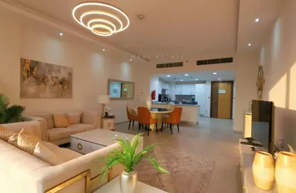 Apartment - 1 Bedroom - 2 Bathrooms for rent in Lusail Marina Heights - Marina District - Lusail Apartment - 1 Bedroom - 2 Bathrooms for rent in Lusail Marina Heights - Marina District - Lusail