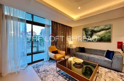 Apartment - 1 Bedroom - 1 Bathroom for rent in Hilton Doha The Pearl Residences - Abraj Quartiers - The Pearl Island - Doha