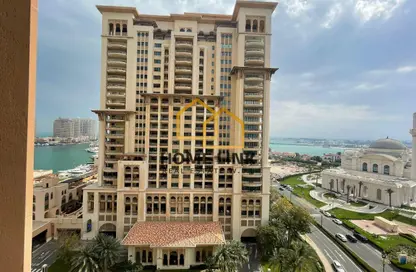 Apartment - 1 Bedroom - 2 Bathrooms for sale in East Porto Drive - Porto Arabia - The Pearl Island - Doha Apartment - 1 Bedroom - 2 Bathrooms for sale in East Porto Drive - Porto Arabia - The Pearl Island - Doha