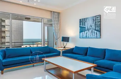 Apartment - 2 Bedrooms - 3 Bathrooms for rent in Regency Residence Tower - Regency Residence Tower - West Bay - Doha