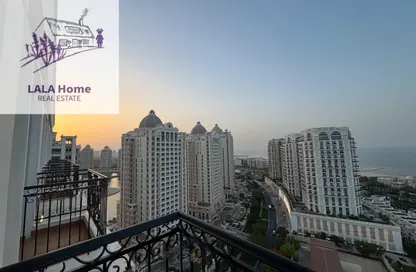 Apartment - 3 Bedrooms - 5 Bathrooms for rent in Floresta Gardens - Floresta Gardens - The Pearl Island - Doha