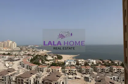 Water View image for: Apartment - 1 Bedroom - 3 Bathrooms for rent in Piazza Arabia - Porto Arabia - The Pearl Island - Doha, Image 1