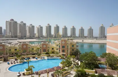 Apartment - 1 Bedroom - 2 Bathrooms for rent in Viva East - Viva Bahriyah - The Pearl Island - Doha