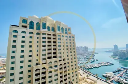 Apartment - 2 Bedrooms - 3 Bathrooms for rent in East Porto Drive - Porto Arabia - The Pearl Island - Doha