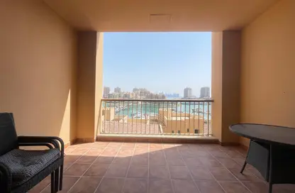 Apartment - Studio - 1 Bathroom for rent in East Porto Drive - Porto Arabia - The Pearl Island - Doha