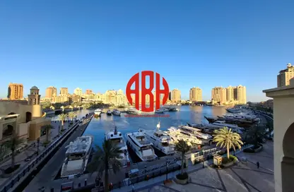 Apartment - 1 Bedroom - 2 Bathrooms for rent in East Porto Drive - Porto Arabia - The Pearl Island - Doha