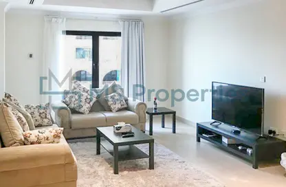 شقة - غرفة نوم - 2 حمامات للبيع في طريق بورتو الغربي - بورتو أرابيا - جزيرة اللؤلؤة - الدوحة